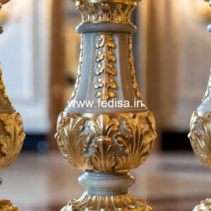 3. High-end Marble Baluster Designs For Villas Exterior Aluminum Balusters