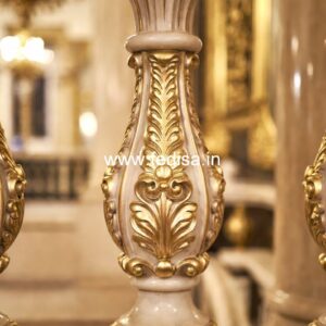 Grand Marble Baluster Designs Fusion Brushed Nickel Stair Baluster
