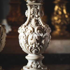 Indoor Marble Staircase Balusters Gray Staircase Spindles