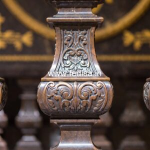 Gorgeous Marble Baluster Ideas Iron Rod Banister