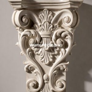 Elegant Balcony Marble Balusters Large Wood Balusters