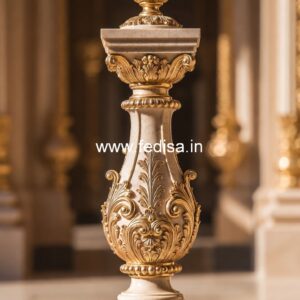 Custom Exterior Marble Railings Metal Staircase Banister