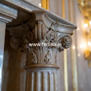 Designer Garden Marble Railings Modern Banister Rail