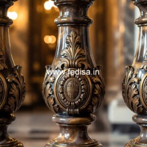 11. Modern Stone Baluster Designs For Stylish Homes Rod Iron Stair Balusters