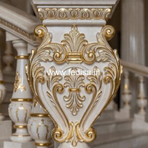 16. Unique Modern Stone Baluster Concepts Sanding Balusters