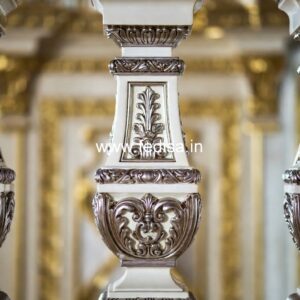 Premium Villa Stone Baluster Designs Staircase Steel Spindles