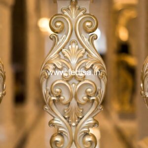 4. Designer Marble Balusters For Luxury Interiors Stripping Staircase Spindles