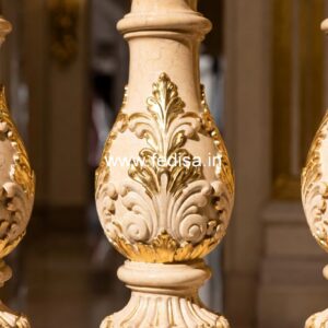 Minimal Marble Baluster Designs For Interiors Timber Staircase Balustrade