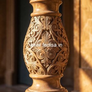 Traditional White Marble Baluster Designs Unique Stair Spindles