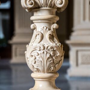 Handcrafted Marble Balusters Victorian Cast Iron Stair Spindles