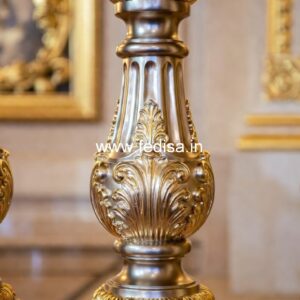 SOLID Marble Balusters For Durability Victorian Metal Stair Spindles