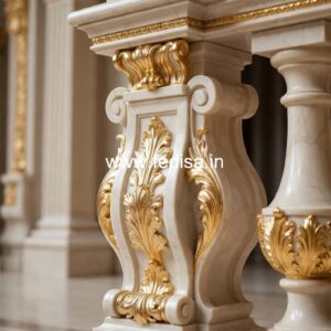 Creative Interior Marble Baluster Ideas Wood And Iron Balusters