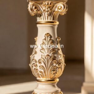 High-end Exterior Marble Designs Wood Banister With Wrought Iron