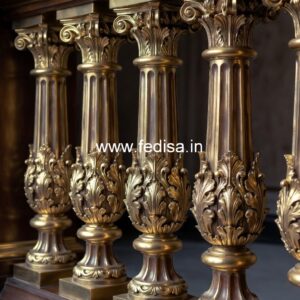 Elegant Outdoor Stone Staircase Designs Adjustable Stair Balusters