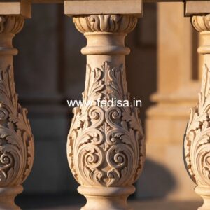 Designer Entrance Stone Balusters 3 4 Iron Balusters