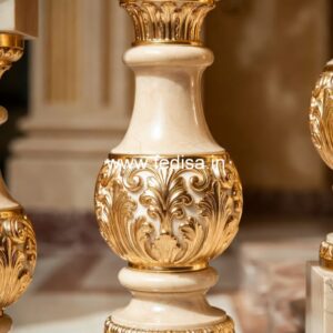 2. Premium Marble Balusters For Staircase Railings 42 Inch Metal Deck Balusters