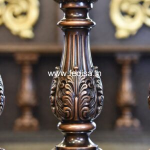 Handcrafted Marble Balusters Wooden Balustrades
