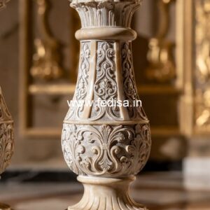 High-end Exterior Marble Designs 2×2 Balusters