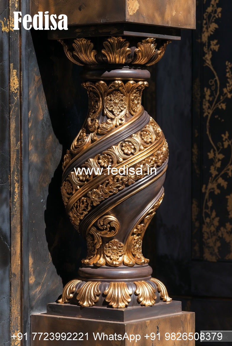Designer Staircase Railings With Luxury Balusters Pvc Spindles