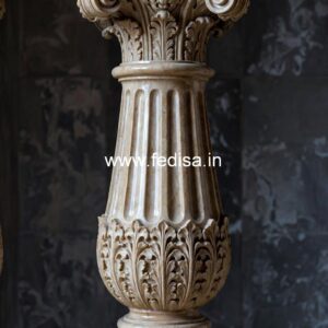 Luxury Garden Stone Baluster Railings Treated Spindles
