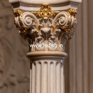 Handcrafted Marble Stone Railings New Spindles For Stairs