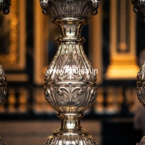 SOLID Marble Balusters For Durability PIN Top Wood Balusters