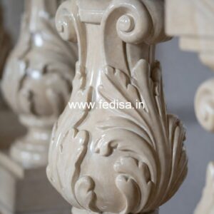Beautiful Marble Staircase Ideas Composite Turned Balusters