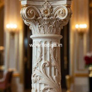 Premium Villa Marble Baluster Designs 2×2 Cedar Spindles
