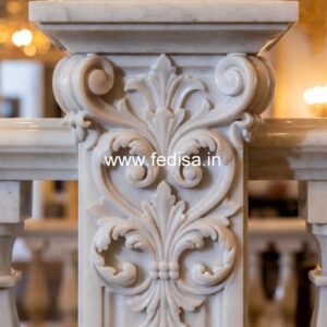Decorative Balcony Marble Balusters Flat Aluminum Deck Balusters