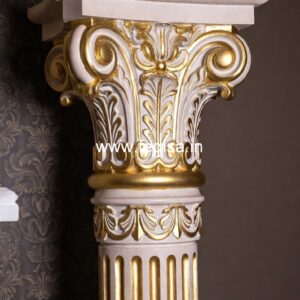 Elegant Home Exterior Marble Designs Primed Square Spindles