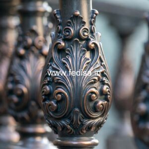 Modern Decorative Baluster Designs Square Metal Spindles For Stairs