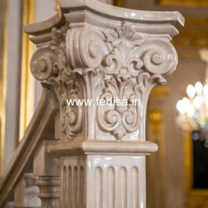 High-quality Stone Balusters For Projects Twisted Spindle Staircase