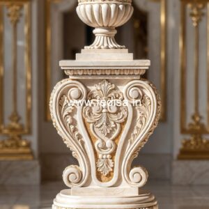 Decorative Exterior Stone Railings Plain Square Spindles