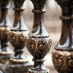Premium Decorative Stone Railings Baluster Glass
