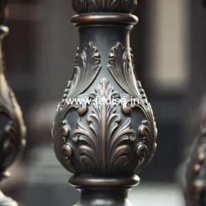 Modern Exterior Marble Balusters Modern Metal Spindles For Stairs