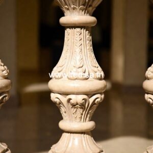 3. High-end Stone Baluster Designs For Villas