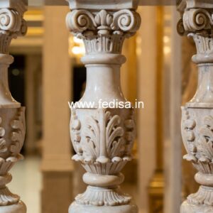 Carved Marble Balusters For Interiors Farmhouse Iron Stair Spindles