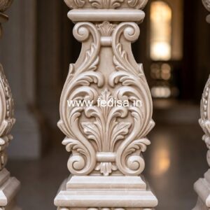 Premium Villa Marble Baluster Designs Landing Baluster