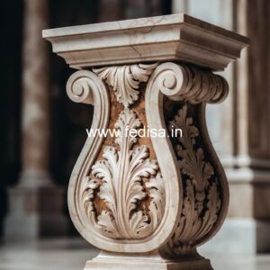 Elegant Architectural Marble Balusters Large Wood Spindles