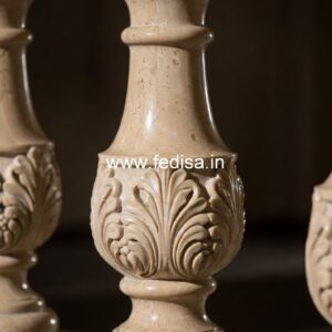 Custom Exterior Stone Railings Stair Handrail Baluster