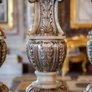 Decorative Balcony Stone Balusters Stair Handrail Spindles