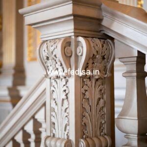 Contemporary Marble Baluster Ideas 2035 Staircase With Square Spindles