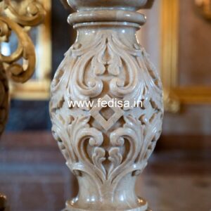 Classic Outdoor Marble Railing Ideas White Railing With White Spindles