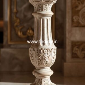 Sleek Luxury Staircase Baluster Designs Wood Railing With White Spindles