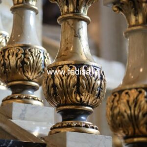 Bulk Stone Baluster Supplier Metal Deck Balusters Face Mount