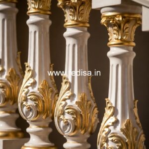 Minimalist Luxury Balusters For Modern Homes Square Wood Spindles For Stairs