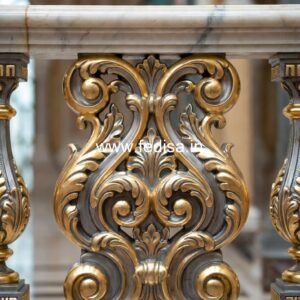 Creative Luxury Staircase Balusters Composite Spindles For Decking