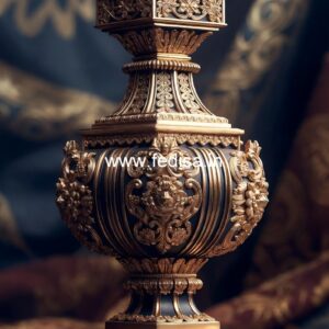 Modern Luxury Interior Railings 36 Inch Metal Balusters