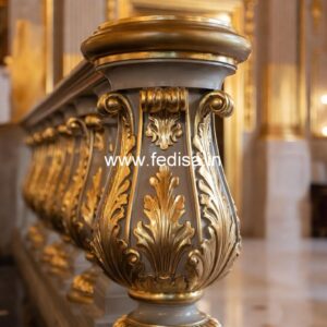 40. Indoor Stone Staircase Balusters Nickel Balusters