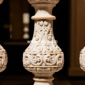 Luxury Stone Staircase Baluster Designs White Wood Balusters